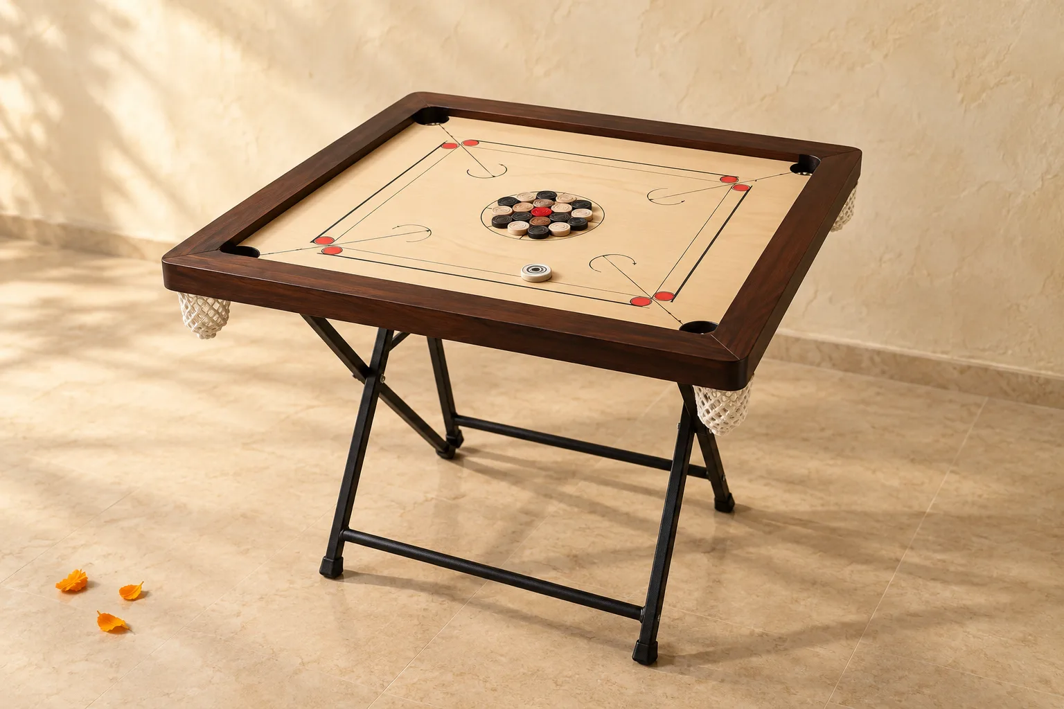 Carrom Board with Stand (ASM)