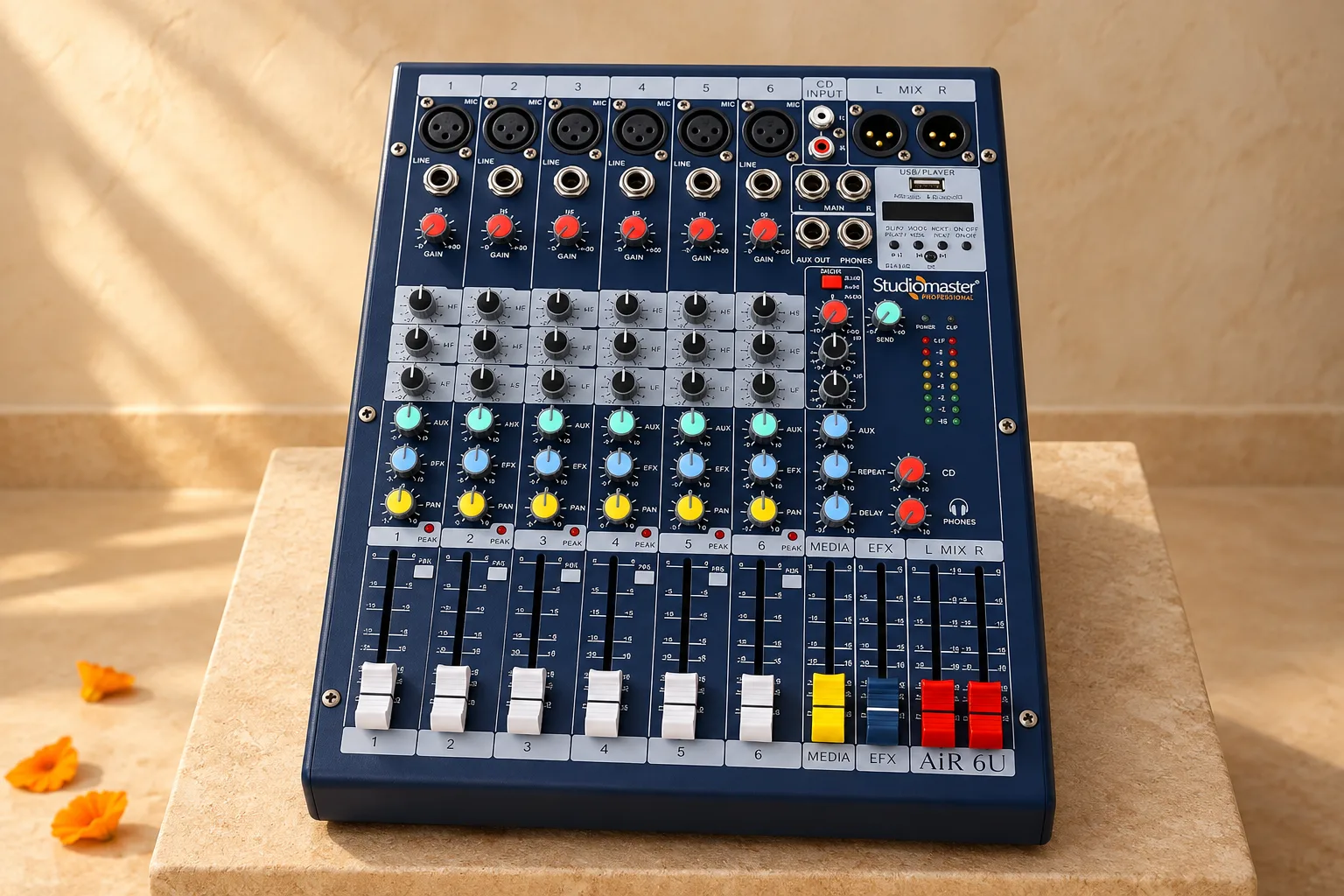 GTX 6-Channel Studio Master Mixer