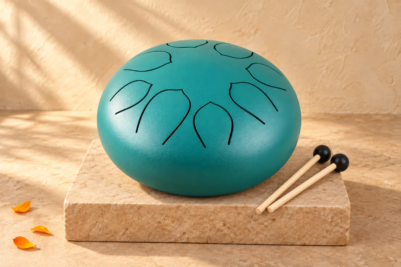 Handpan (Red, 8–10 inch)