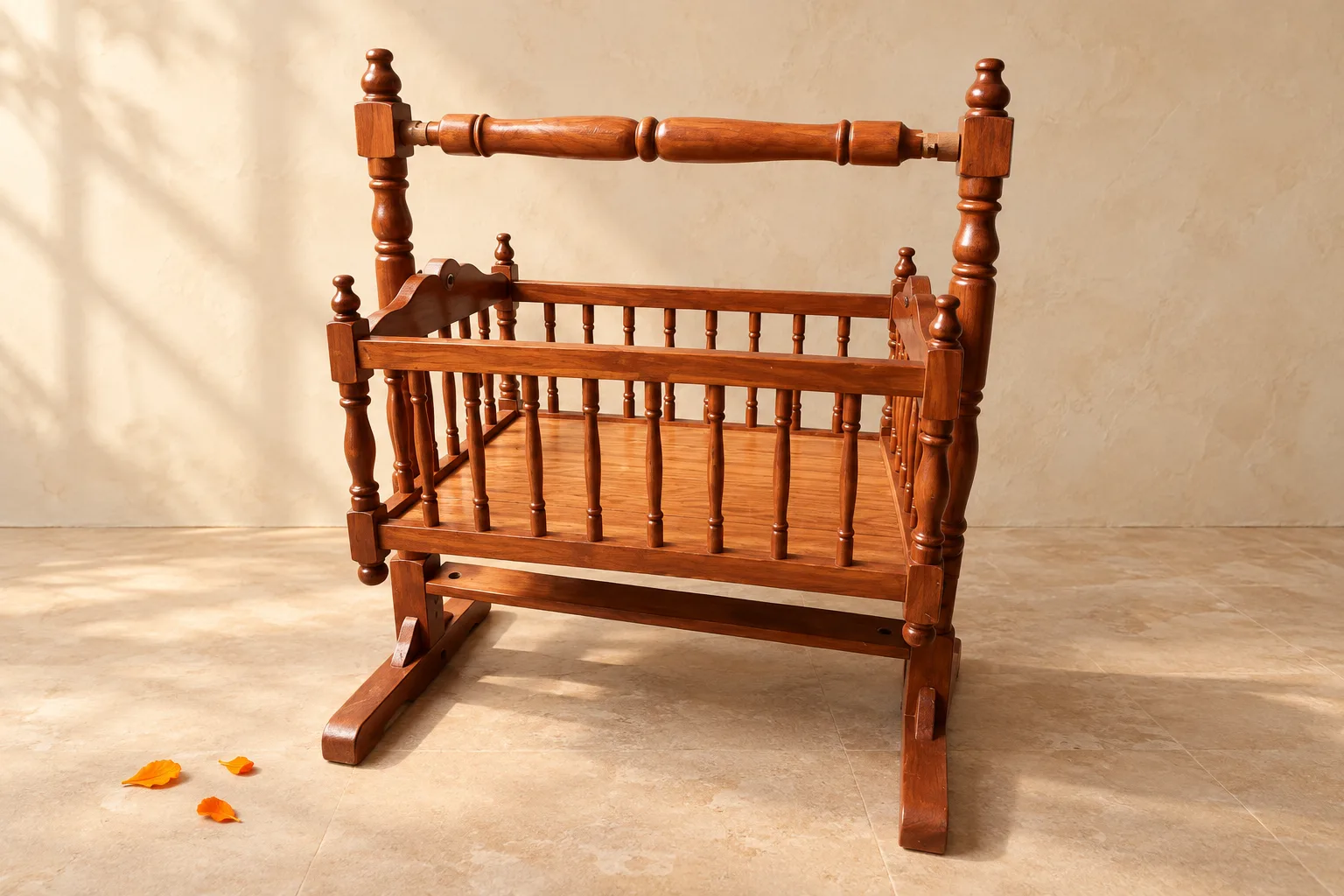 Neem Wooden Cradle