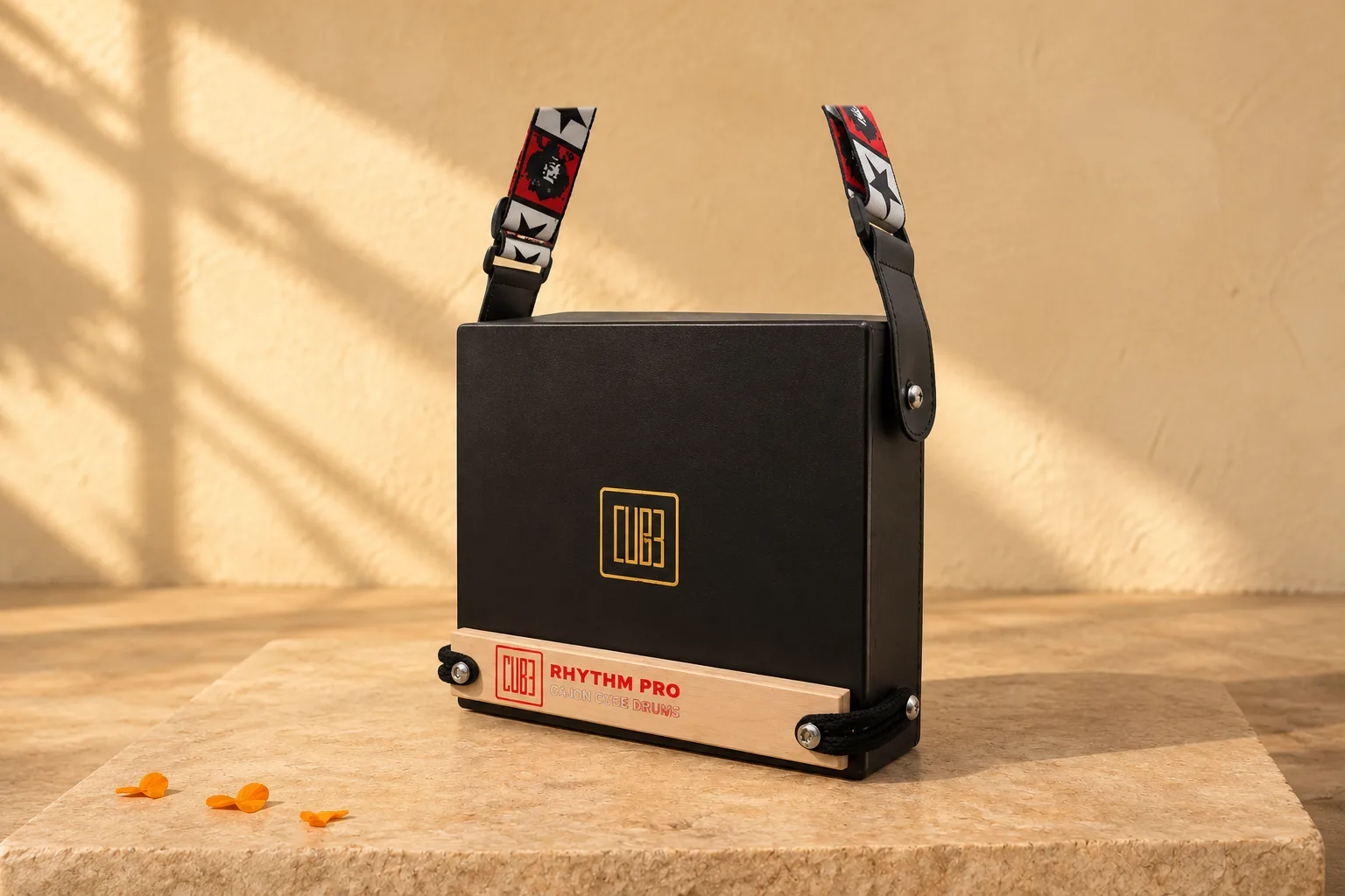 Travel Cajon Cube (Matt Black, 10 inch)